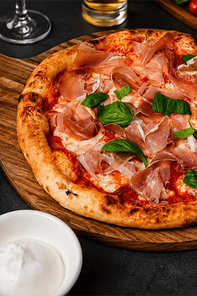 pizza prosciutto crudo